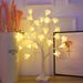 Orchid-Shaped LED Tree Lamp For Bedroom Decor, Warm White Glow_maomaolike.com