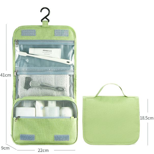 Home & Garden Waterproof Travel Hook Toiletry Bag Foldable Portable Multifunctional Cosmetics Storage Bag_maomaolike.com