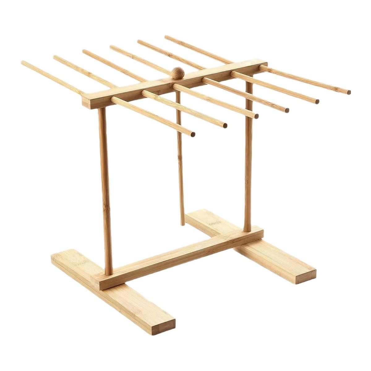 Pasta Drying Rack Fresh Spaghetti Noodle Dryer Wood Compact Detachable Home Use Dryer Rack Noodle Hanger Easy To Transfer_maomaolike.com
