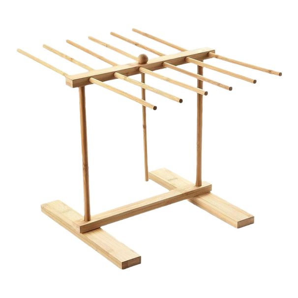 Pasta Drying Rack Fresh Spaghetti Noodle Dryer Wood Compact Detachable Home Use Dryer Rack Noodle Hanger Easy To Transfer_maomaolike.com