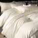Silky Smooth Ice Silk Summer Bedding Set, Cool Naked Sleep Bed Linen, Optional Three-Piece Four-Piece Duvet Cover Sheet Kit For Household Bedroom
_maomaolike.com