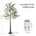 5.9ft Lighted Artificial Olive Tree With LED Fairy Lights With LED Fairy Lights For Garden Patio Front Door Party Indoor Outdoor Decor_maomaolike.com