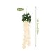 8Pcs Lilacs Artificial Flowers Hanging Flowers Hanging Wisteria Vines White Champagne Syringa Wisteria Vines Silk Lilac Hanging Floral Decoration For Wedding Arch Birthday Party_maomaolike.com