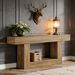 Wooden Console Table, Farmhouse 2-Tier Sofa Table Entryway Table_maomaolike.com