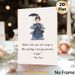 Mary Poppins Quote Painting Poster, Whimsical Watercolor-style Figure With Umbrella And Inspirational Quote Poster, Charming Nostalgic Decor Piece For_maomaolike.com