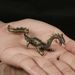 Cross-Border Chinese Flying Dragon Brass Antique Vintage Ornament Tea Pet Handheld Piece Craft Collection_maomaolike.com