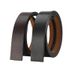 New Men's Genuine Leather Automatic Men Fashion No Buckle Belts High Quality Black Brown Waistband 3.5cm_maomaolike.com