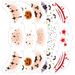 European And American Freckle Tattoo Waterproof Cross-Border Realistic Makeup Face Stickers Halloween Tattoos_maomaolike.com