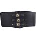 Unisex Waist women's decoration with skirt wearing a fashionable coat shirt simple waist accessories elastic wide belt._maomaolike.com