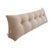 SOGA 180cm Beige Triangular Wedge Bed Pillow Headboard Backrest Bedside Tatami Cushion Home Decor_maomaolike.com
