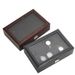 watch box spot wholesale high-grade oil wax leather plush lock 12 Watch storage box_maomaolike.com