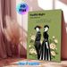 Twelfth Night Shakespeare Painting Poster, Elegant Vintage-style Poster, Features Iconic Dual Characters With Soft Roses, Literary-themed Decor Ideal_maomaolike.com