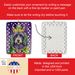 Bergamasco Sheepdog King Of Mardi Gras Porcelain Ornament Christmas Tree Hanging Decorations For Home Christmas Holiday, Rectangle, Gift, Multicolor_maomaolike.com