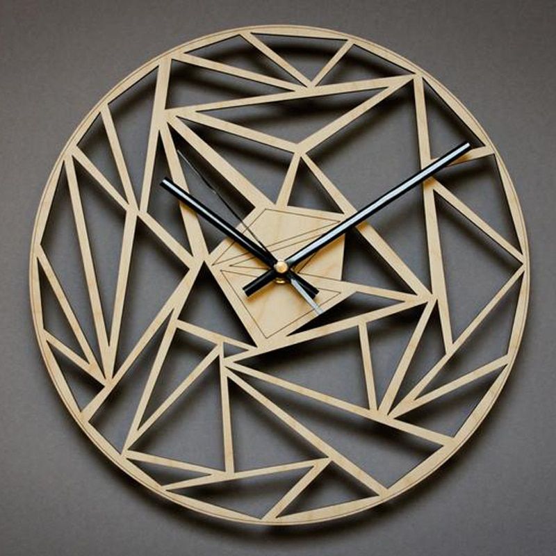 Geometric Pattern Wall ClockGMd_maomaolike.com