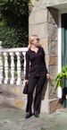Women's Clothing OL casual knitted suit for home and street, comfortable and simple style _maomaolike.com