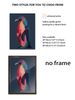 European And American Artistic Style, Featuring Penguins, Owls And Peacocks, Living Room Sofa Backdrop Decorative Painting, Art Exhibition Piece._maomaolike.com