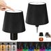 Rechargeable LED Table Lamp RGB Color Night Atmosphere Plug-in Bottle Light_maomaolike.com