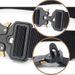 HOT New Genuine Tactical Quick Release Outdoor Military Soft Real Nylon Canvas Sports Accessories Men and Women Black Belt_maomaolike.com