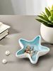 The 1pc Light Blue Starfish Jewelry Storage Plate Is Suitable For Multi-scene Sundries Storage Plates Such As Desktop Entrances_maomaolike.com