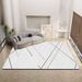 Living Room Rug Large-sized Rug With Geometric Pattern Bedroom Rug Plush Thickened Machine Washable Thickened Rug Bedside Rug Interior Decorative Rug_maomaolike.com