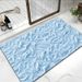 Bathroom Mat Toilet Mat Shower Mat Entrance Rug Absorbent Non-Slip Mat Soft Quick-Dry Machine Washable_maomaolike.com
