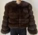 Women's Fur Coat Imitation Fox Fur Splicing Winter Thickened Warm Long-sleeved Short Fur Coat_maomaolike.com