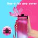 1L Portable Sport Pretty Drink Leakproof Gym Water Bottle For Outdoor Travel Fitness Cycling_maomaolike.com