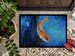 Katy Red Red Fish Doormat Front Door Mat Indoor Outdoor Rugs For Entryway, Non Slip Washable Low Pile, 24H X 36W_maomaolike.com