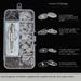 Unisex Air bag glasses nose holder Silicone ultra-soft nose decompression nose bridge non-slip and non-shedding eye accessories Nose pad set_maomaolike.com