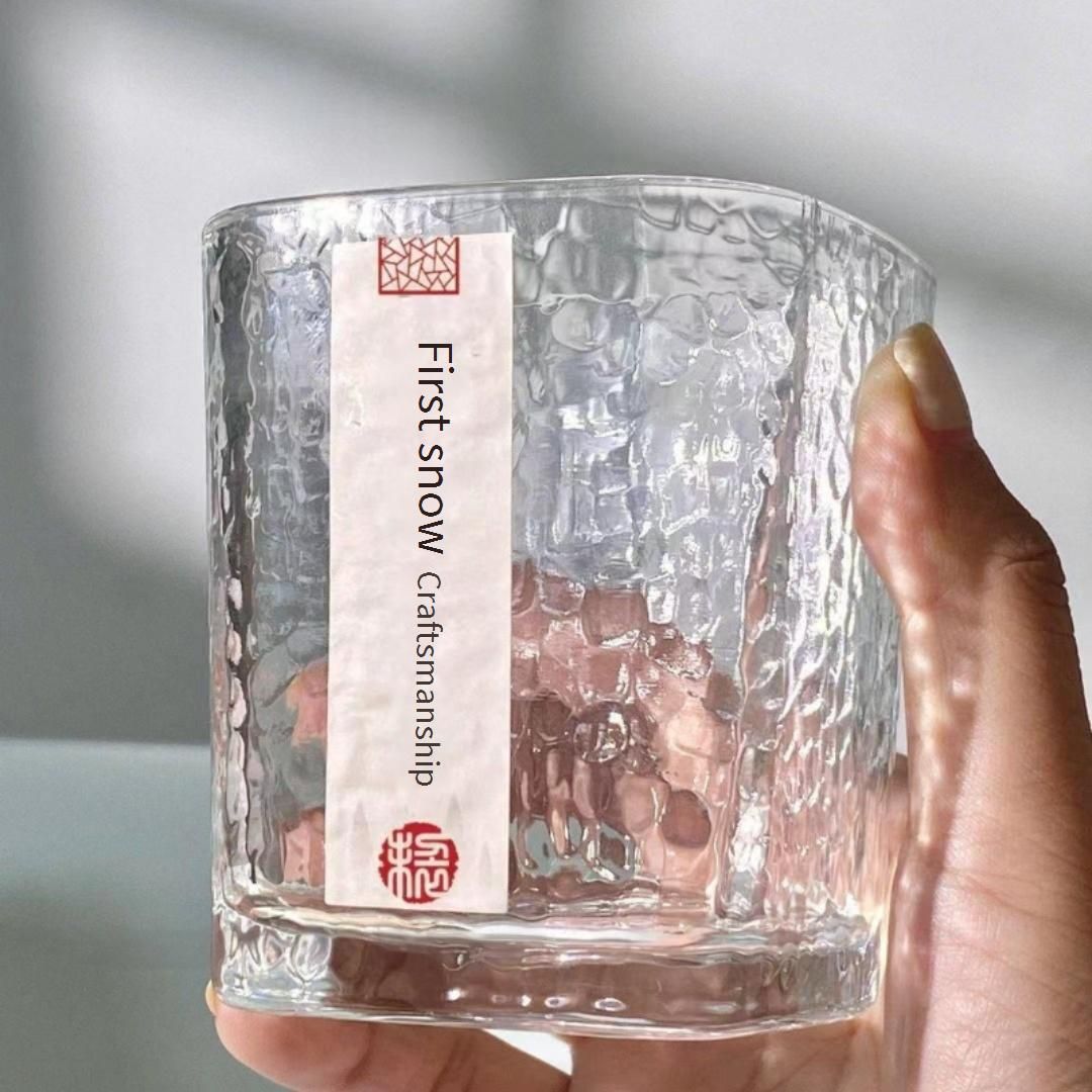Home Garden High Value Square Ins Creative First Snow Coffee Mug Office Water Cup Whiskey Glass_maomaolike.com