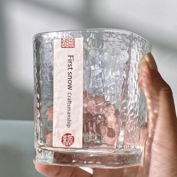 Home Garden High Value Square Ins Creative First Snow Coffee Mug Office Water Cup Whiskey Glass_maomaolike.com