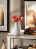1pc Wabi-sabi Style Design Ceramic Vase Can Hold Water Cone, Small Size, Lightweight, Suitable For A Variety Of Scenes, Ornament Decoration Vase_maomaolike.com
