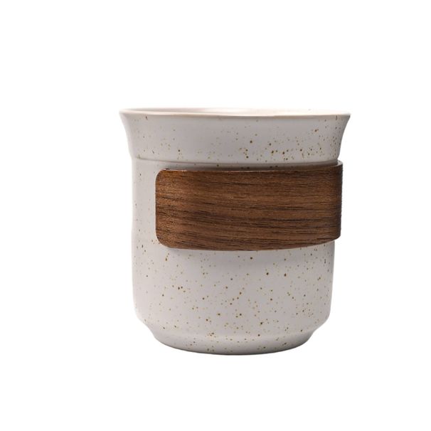 Ceramic Espresso Cup 190ml American Retro Anti Scald Coffee Tasting Cup For Coffee Shops_maomaolike.com