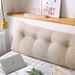 SOGA 180cm Beige Triangular Wedge Bed Pillow Headboard Backrest Bedside Tatami Cushion Home Decor_maomaolike.com