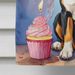 Greater Swiss Mountain Dog Happy Birthday House Flag Large Porch Sleeve Pole Decorative Outside Yard Banner Artwork Wall Hanging, Polyester, House Size, Multicolor_maomaolike.com