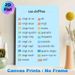 French Numbers Learning Painting Poster, Vibrant Clear French Numerals Chart Poster, Useful Visual Tool For French Language Learning, Ideal For Study_maomaolike.com