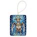 Greyhound My Angel Porcelain Ornament Christmas Tree Hanging Decorations For Home Christmas Holiday, Rectangle, Gift, Multicolor_maomaolike.com