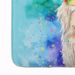 Great Pyrenees Hippie Dawg Memory Foam Kitchen Mat Machine Washable Anti-Fatigue Mat Cushion Comfort Bath Mat Or Kitchen Rug_maomaolike.com