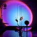 Rainbow Projection USB Decorative Sunset Atmosphere Lamp, Multi-angle Rotatable, Suitable For He Living Ro And_maomaolike.com