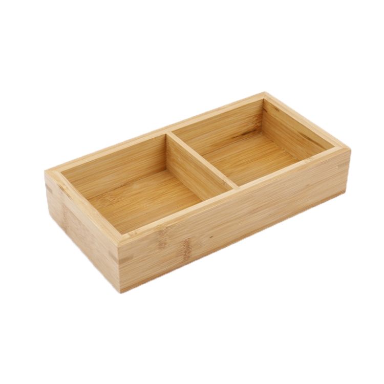 Hot Pot Bamboo Plate Compartmental Platter Vegetable Tray_maomaolike.com