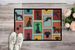 Lots Of Black Great Dane Doormat Front Door Mat Indoor Outdoor Rugs For Entryway, Non Slip Washable Low Pile, 24H X 36W_maomaolike.com
