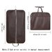 Ready Stock Hanging Garment Storage Bag With Hook, Dustproof Suit Coat Wedding Dress Cover, Wardrobe Clothes Organizer Bag For Home Closet
_maomaolike.com