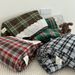 Wholesale Korean Style Yarn-Dyed Washed Cotton Hollow Lace Summer Cool Machine Washable Air Conditioning Simple Grid Thin Quilt_maomaolike.com