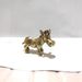 Farm Wild Animal Little Donkey Model Metal Horse Cartoon Cow Creative Miniature Landscape Simulation Small Ornament Wholesale_maomaolike.com