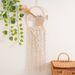Bohemian Handwoven Tapestry Bamboo Hoop Tassel Dream Catcher Bedroom Hanging Nordic Style Wall Decoration_maomaolike.com
