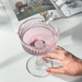 2pcs Vintage Style Coffee Shop High Footed Glass Cup Specially Made Beverage Cup, Cold Drink Cup, Soda Drink Cup_maomaolike.com