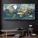 World Map In Relief Natural Forces And Visual Impact Heavy Texture And Intense Colour Greenland, Decorative Painting_maomaolike.com