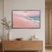 Art Beach Ocean Landscape Print Tropical Sea Waves Picture For Living Room Office Wall Hanging 40x60cm Framed_maomaolike.com