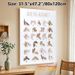 American Sign Language Alphabet Painting Poster, Soft-toned Illustrated Hand Gestures Poster, Useful Guide For Learning Sign Language, Ideal For Home_maomaolike.com
