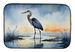 Blue Heron Barely Lit Sky Dish Drying Mat Absorbent Dish Drying Mat Pad For Kitchen Counter Dish Drainer Mat For Countertop, 14 X 21", Multicolor_maomaolike.com